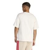 T-Shirt Uomo Adidas Stadium Bianco Rosso | NonSoloSport