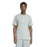 T-Shirt Uomo Adidas Essentials Linear Single Verde Acqua | NonSoloSport