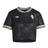 T-Shirt Crop Donna Adidas Third Juventus 25/26 Nero | NonSoloSport