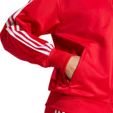 Felpa Donna Adidas Adicolor Classic Firebird Loose Rosso | NonSoloSport