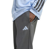 Tuta Uomo Adidas French Terry 3 Stripes Azzurro Grigio | NonSoloSport