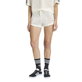 Shorts Donna Adidas Uncinetto Bianco | NonSoloSport