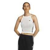 Top Donna Adidas Uncinetto Bianco Nero | NonSoloSport