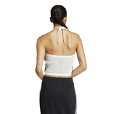 Top Donna Adidas Uncinetto Bianco Nero | NonSoloSport