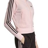 Giacca Donna Adidas Firebird Classic Rosa Marrone | NonSoloSport