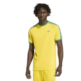 T-Shirt Uomo Adidas Adicolor 3 Stripes Giallo Verde | NonSoloSport