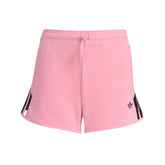 Shorts Ragazzo Adidas Sprinter 3 Stripes Rosa Nero | NonSoloSport