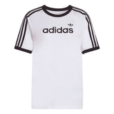 T-Shirt Donna Adidas 3-Stripes Bianco Nero | NonSoloSport