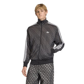 Giacca Uomo Adidas Firebird Loose Monogram Nero | NonSoloSport