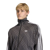 Giacca Uomo Adidas Firebird Loose Monogram Nero | NonSoloSport