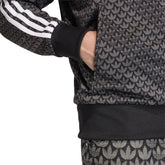 Giacca Uomo Adidas Firebird Loose Monogram Nero | NonSoloSport