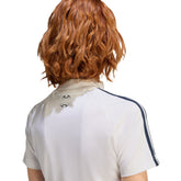T-Shirt Donna Adidas Teamgeist Baby Bianco Blu | NonSoloSport