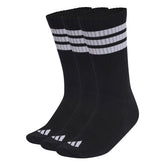 Calze Adidas 3 Stripes 3 Pack Nero Bianco | NonSoloSport