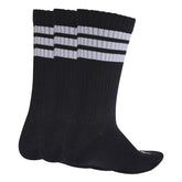 Calze Adidas 3 Stripes 3 Pack Nero Bianco | NonSoloSport