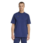 T-Shirt Uomo Adidas Tiro Travel Blu Scuro Nero | NonSoloSport