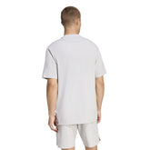 T-Shirt Uomo Adidas Tiro Travel Grigio Nero | NonSoloSport