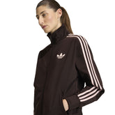 Felpa Donna Adidas Firebird Marrone Rosa | NonSoloSport