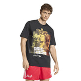 T-Shirt Uomo Adidas Bob Marley Originals Nero | NonSoloSport