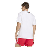 T-shirt Uomo Adidas Originals Bob Marley Bianco Rosso | NonSoloSport