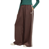 Pantalone Donna Adidas Adicolor Satin Marrone | NonSoloSport