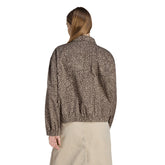 Giacca Donna Adidas Firebird Oversize Denim Marrone | NonSoloSport