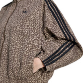 Giacca Donna Adidas Firebird Oversize Denim Marrone | NonSoloSport