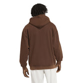 Felpa Uomo Adidas Premium Essentials Retro Washed Marrone | NonSoloSport