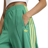 Pantalone Donna Adidas Loose Firebird Verde Giallo | NonSoloSport