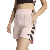 Shorts Donna Adidas Firebird Rosa Marrone | NonSoloSport