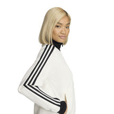Felpa Donna Adidas Pista Bianco Nero | NonSoloSport