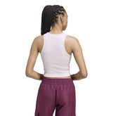 Canotta Donna Adidas Essentials Ribbed Rosa | NonSoloSport