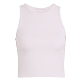 Canotta Donna Adidas Essentials Ribbed Rosa | NonSoloSport