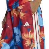 Pantalone Donna Adidas Farm Rio Rosso Blu | NonSoloSport