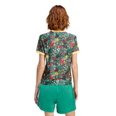 T-Shirt Donna Adidas Originals x Liberty London 3 Stripes Verde Multicolor | NonSoloSport