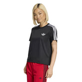 T-Shirt Donna Adidas Firebird Nero Bianco | NonSoloSport