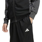 Tuta Ragazzo Adidas Tricot Colour Pop Grigio Nero | NonSoloSport
