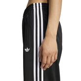 Pantalone Donna Adidas Firebird Loose Nero Bianco | NonSoloSport