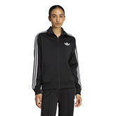 Felpa Donna Adidas Firebird Nero Bianco | NonSoloSport