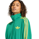 Giacca Donna Adidas Firebird Loose Verde Giallo | NonSoloSport
