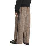 Pantalone Donna Adidas Denim Firebird Marrone | NonSoloSport
