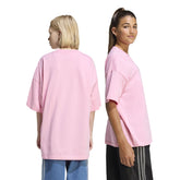 T-Shirt Ragazzo Adidas Loose Rosa | NonSoloSport