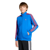 Giacca Ragazzo Adidas Allenamento Firebird Loose Blu Rosso | NonSoloSport