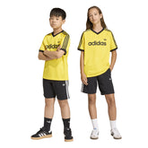 Shorts Bambino Adidas 3 Stripes Giallo Nero | NonSoloSport