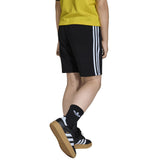 Shorts Bambino Adidas 3 Stripes Giallo Nero | NonSoloSport