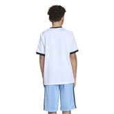 T-Shirt Ragazzo Adidas 3 Stripes Bianco Nero | NonSoloSport