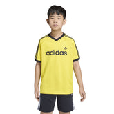 T-Shirt Ragazzo Adidas 3 Stripes Giallo Nero | NonSoloSport