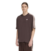 T-Shirt Uomo Adidas Adicolor 3-Stripes Marrone | NonSoloSport