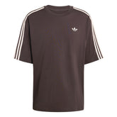 T-Shirt Uomo Adidas Adicolor 3-Stripes Marrone | NonSoloSport