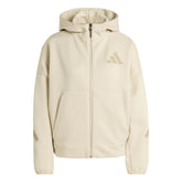 Felpa Donna Adidas Z.N.E. Beige | NonSoloSport