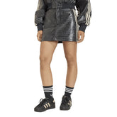 Gonna Donna Adidas Mini Pleather Nero | NonSoloSport